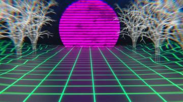 Made Some Background In Blender