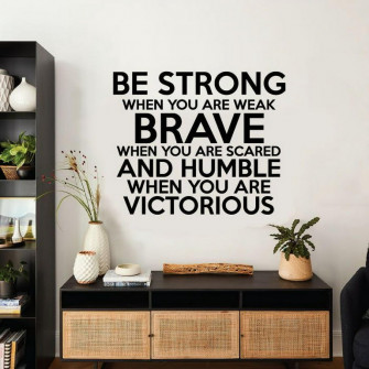 Be Strong When You Are Weak Quote Fitness Workout Success