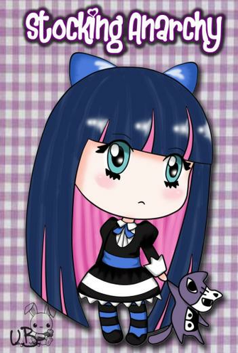 Stocking Anarchy Chibi By Ubusagibusagi