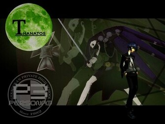 Thanatos Wallpaper Persona By Biodio