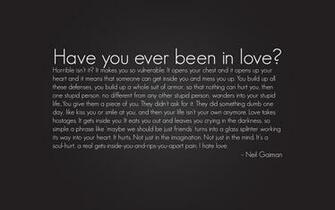 Neil Gaiman Love Wallpaper Background
