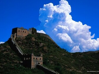 Great Wall Of China Art Print Poster Wallpaper