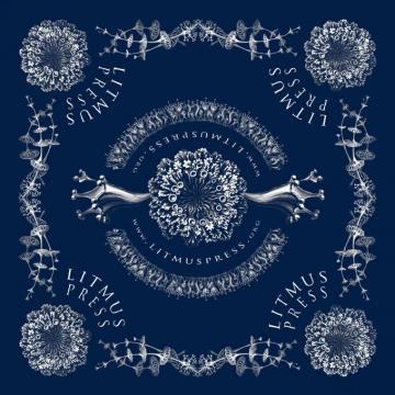 Blue Bandana Dark Background Crip