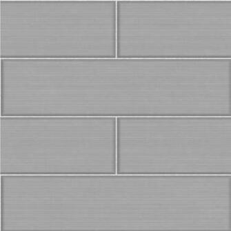 Decor Ceramica Stria Brick Tile Effect Embossed Vinyl Wallpaper