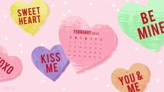February Calendar Wallpaper Sarah Hearts