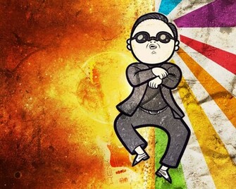 Wallpaper Psy Gangnam Style