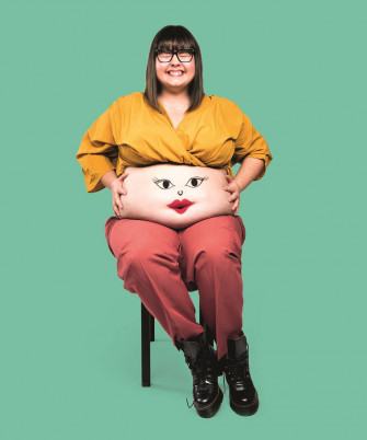 Fat Woman Wallpaper
