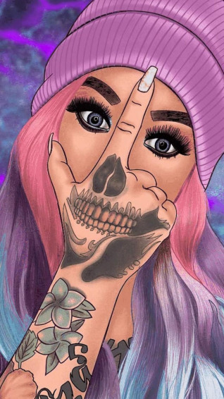 Really Cool Background For Girls Wallpaper