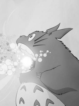 My Neighbor Totoro Sparkly Inhaling Screensaver For Amazon Kindle