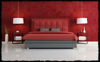 Bedroom Amazing Red Wallpaper Master Decorating Ideas