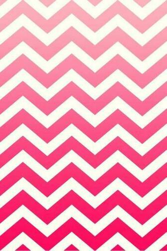 Pink Ombr Chevron Phone Wallpaper