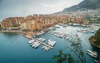Wallpaper Yachts Panorama Boats Monaco Monte