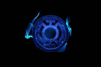 Blue Lantern Wallpaper