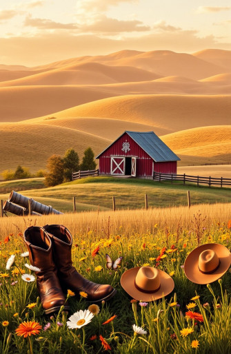 Country Western Wallpaper
