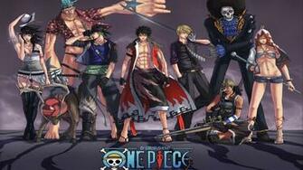 One Piece Anime Nico Robin Roronoa Zoro Franky Fan Art