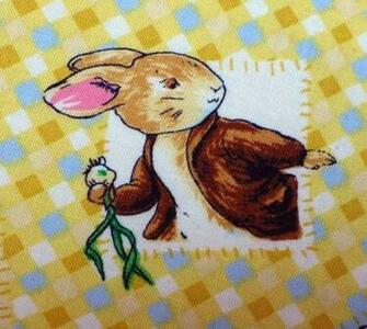 Beatrix Potter Fabric Unused