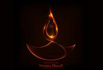 Beautiful And Colorful Diwali Greeting Card Designs