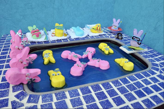 Peeps Wallpaper Note The Peep Shapes In