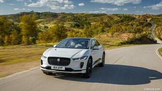 Jaguar I Pace White Front HD Wallpaper