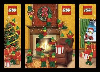 Lego Christmas Window By Icedune
