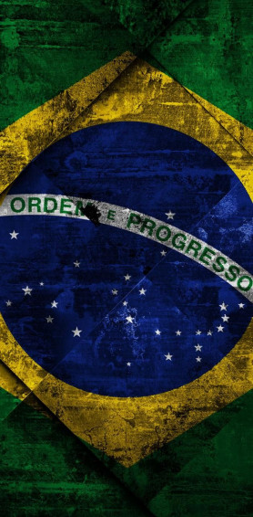 Flag Of Brazil Wallpaper By Elnaztajaddod