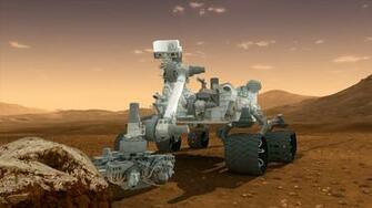 The Mars Curiosity Rover Computer Wallpaper Desktop Background
