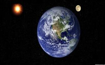 Desktop Earth Sun And Moon Pics Dowload