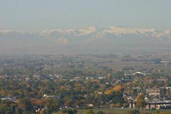 Looking Southwest From The Rimrocks In Billings Mt Beartooth