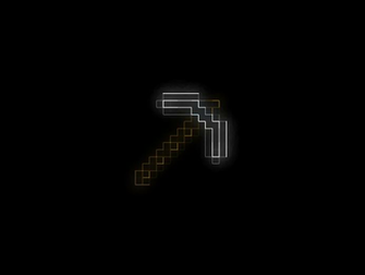 Minecraft Pickaxe Wallpaper By Mudkip74