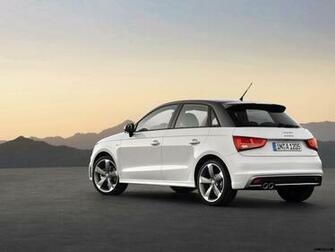 Audi A1 Sportback S Line Rear HD Wallpaper