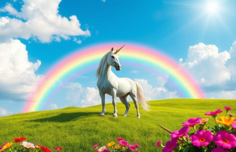 Unicorn Rainbow Wallpaper
