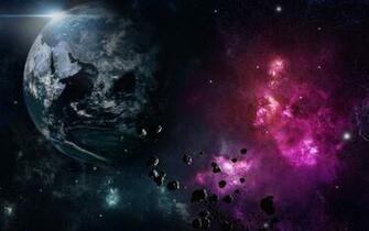 Meteors Moving Indirection Earth HD For