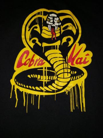 Fondasooo Cobra Kai Wallpaper T Shirt Dojo