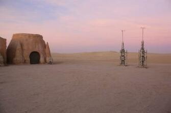 Tataouine The Setting Of Star Wars Covered In Snow