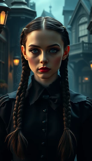 Wednesday Addams HD Wallpaper