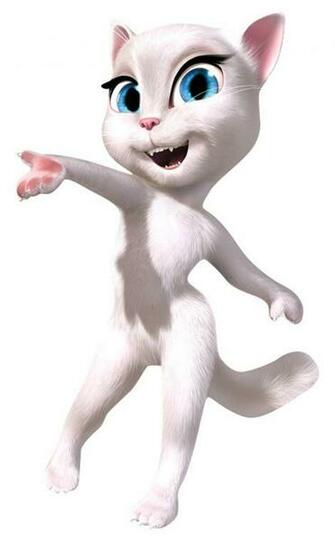 Talking Tom And Angela Wallpaper Imgkid The