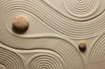 Zen Sand Garden Wallpaper Mural Walltrends