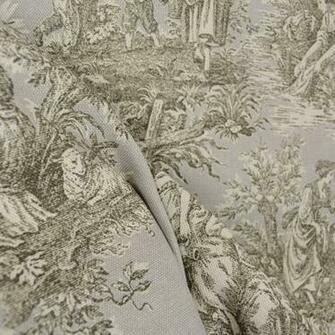 Waverly Artisinal Toile Ironstone Fabric Traditional Upholstery