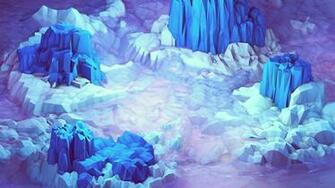 Abstract Blue Polygon Art Mountains 3d Wallpaper Background