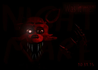 Fnaf Nightmare Foxy Fan Made By Dahooplerzman