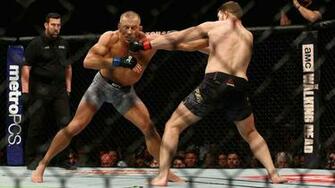 Photos Ufc Georges St Pierre Defeats Michael Bisping