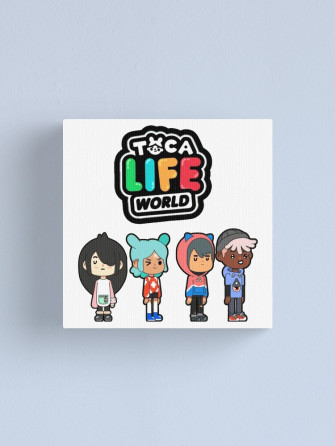 Toca World Tocaboca Characters S Print By