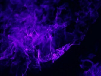Abstract Black Flames Pluberus