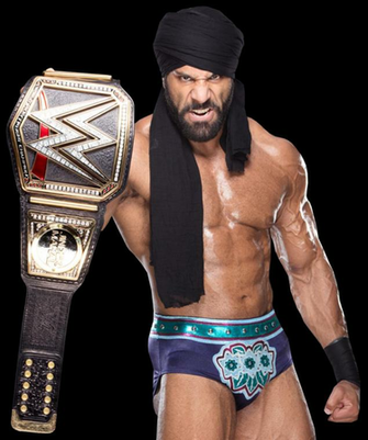Jinder Mahal Wwe Champion V4 By Nuruddinayobwwe On