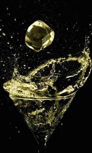 X Mobile Wallpaper Ice Splash