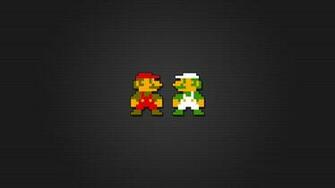 Bit Mario Wallpaper Image