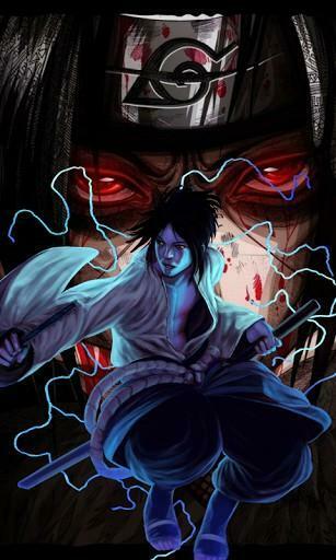 Naruto Sasuke Live Wallpaper App For Android By Kuehlware