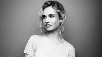 Lily James Wallpaper High Resolution And Quality