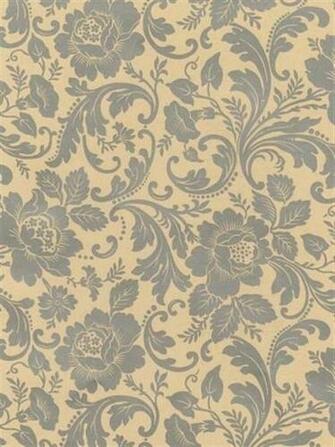 Ds106654 Damask Stripe Toile Library Book Totalwallcovering