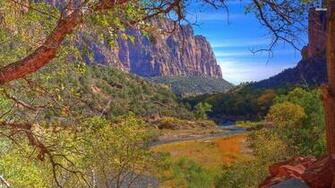 Zion National Park Wallpaper Nature